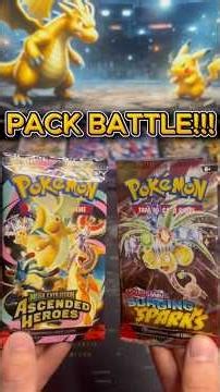 PACK BATTLE #1 🥊 Ascended Heroes vs Surging Sparks