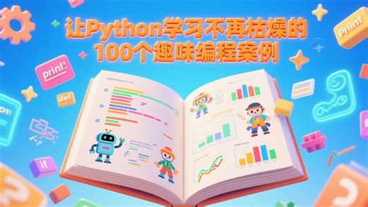 让Python学习不再枯燥的100个趣味编程案例