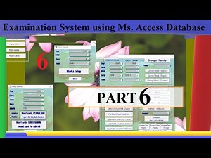 PART 6 | Examination Management System using Microsoft Access | Class Filtering Module