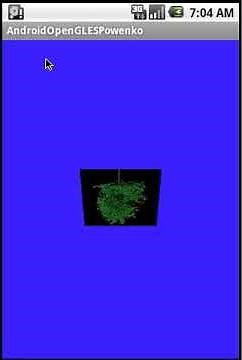 Demo PowenKo, Android tutorial 120-13, Opengl with android user input