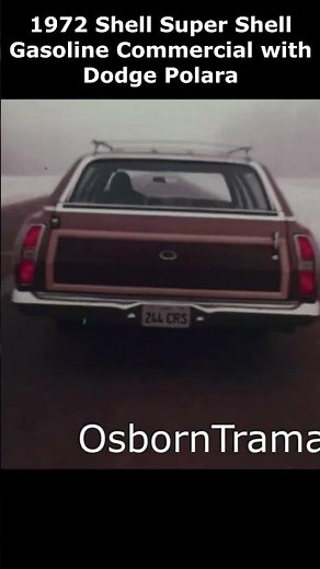 1972 Shell Super Shell Commercial with Dodge #shell #shelloil #dodge #polara #supershell #gasoline