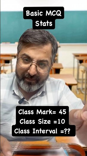 To find the upper class limit and lower class limit when Class mark and Class Size are given #shorts