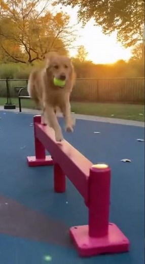 Dog Doing Parkour: Amazing Acrobatics!