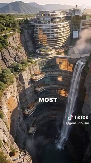 The Only Skyscraper Built Inside a Waterfall | InterContinental Wonderland