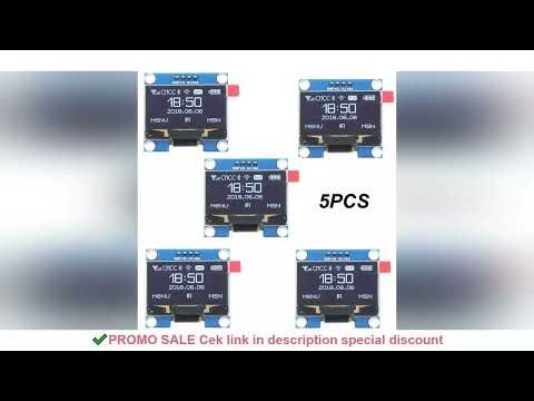 1/5pcs 1.3" 1.3 inch IIC I2C Serial 128x64 SSH1106 Digital OLED LCD Led Display White Blue Module Fo