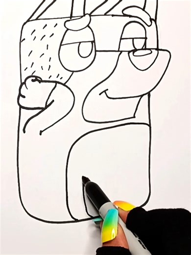 #drawing #fyp #howtodraw #speeddrawing #bluey