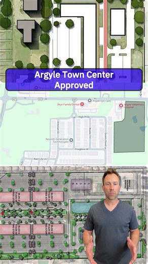 Argyle's New Town Center - Coming Soon