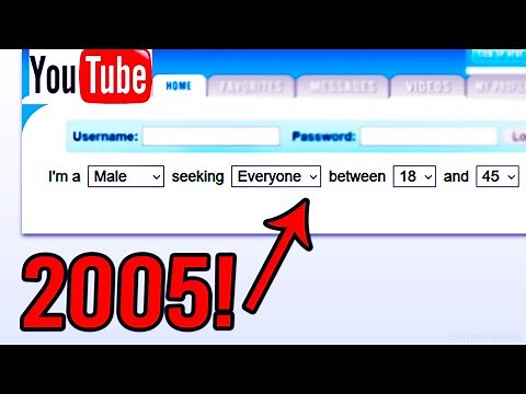 YouTube Used To Be A DATING SITE?! (revealed!)