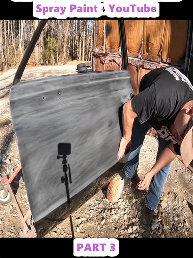 Applying 2K Matte Clear Over Smoke Grey Spray Paint