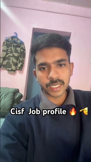 Cisf job profile Complete🫡