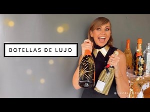 8 TRICKS to make your BOTTLES look LUXURIOUS at your TOASTS that will surprise everyone /Luz Blan...