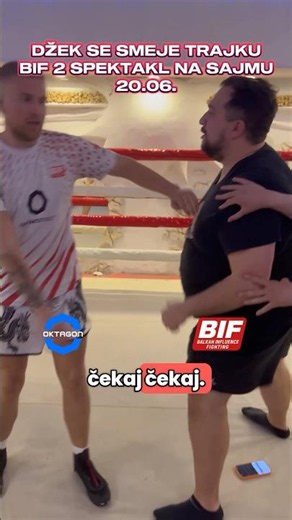 Marko Jack se smeje Trajku..Videće se ponovo na BIF 2 20.06. 👀#markojack #trajko #bif #bif2