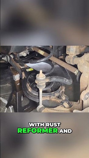 Saving My Car From Rust: Suspension Fix & Blackout Paint! #shorts