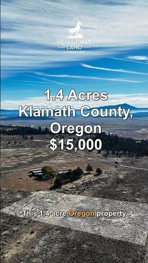 OREGON Land For Sale | 1.4 Acres NO HOA Near Sprague River