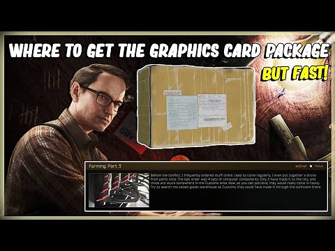 FINDING THE PACKAGE WITH THE GRAPHICS CARD - EFT ESCAPE FROM TARKOV - MECHANIC FARMING PART 3 12.11