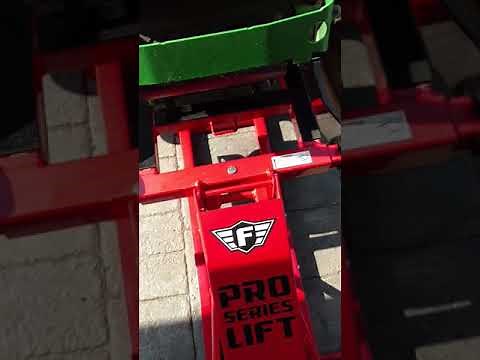 Fischer Pro Series Mower / ATV Lift ( Part 2 ) Harbor Freight 750 lb jack
