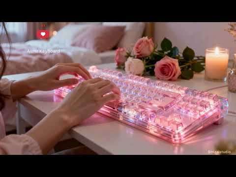 1 Hour Keyboard ASMR for Deep Sleep (No Talking) 😴 | #asmr #keyboardsound