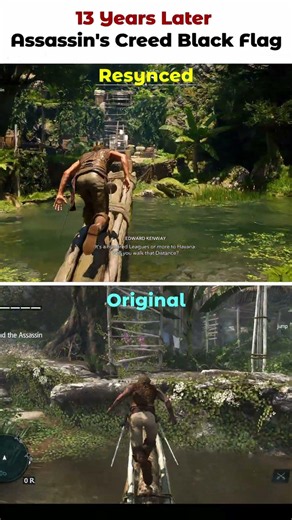 Assassin's Creed Black Flag | Original vs Resynced