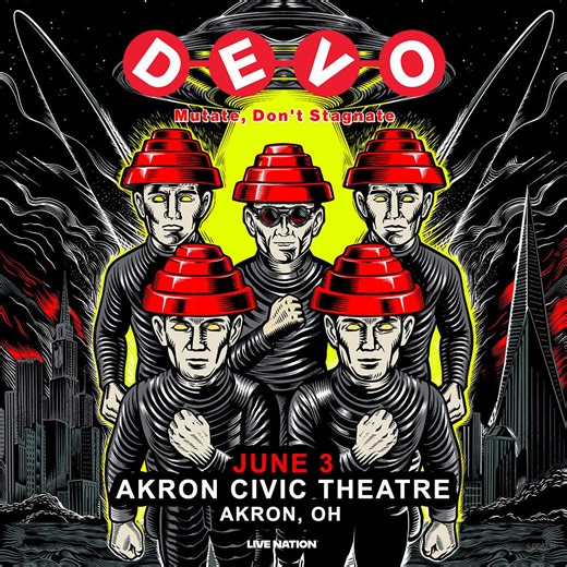 Devo to play Akron Civic Theatre this summer. When do tickets go on sale?