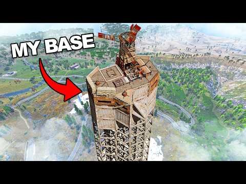 I Built the Tallest Sky Base in Rust...