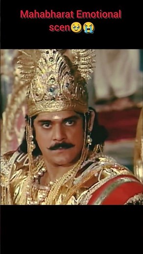 karna Emotional Moment 🥹💔#Karna #mahabharat