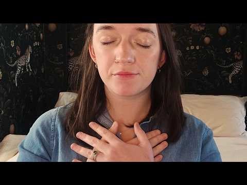 asmr 🛌 breathing exercises and a body scan 🛌 soft whispers for deep sleep
