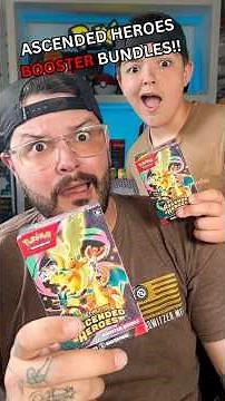 Opening Ascended Heroes Booster Bundles!