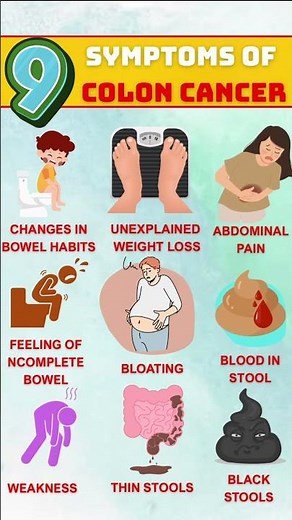 Colon cancer symptoms: 9 signs your body is begging you to notice