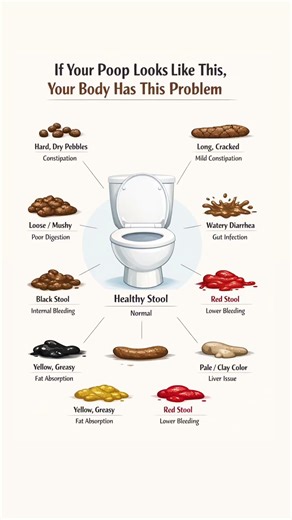 Your Poop Is Trying To Tell You Something. #poophealth #guthealthtips #healthhacks #healthtips