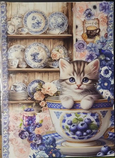 Coffee Happy to join this collab with @TheChloeJournal Coffee is shared with the ones you love ❤️ #TCJ2026GC #scrapbook #scrapbooking #fyp #journal