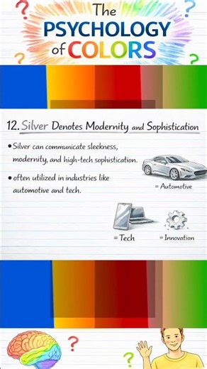 The Psychology of Colors - SILVER
