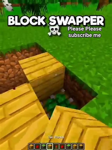 Minecraft Block Swapper Tutorial 🧱 | Redstone Hidden Block Mechanism in Hindi 🔁