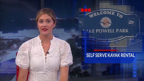 Bay County installs kayak rental kiosk at Lake Powell