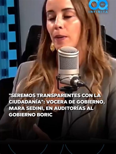 Ministra vocera de gobierno asegura que las auditorías se realizarán de manera transparente en administración Kast Junto a Juan Manuel Astorga en Ahora es cuando estuvo Mara Sedini, la actual ministra vocera de gobierno, quién comentó sobre las auditorías que se realizarían durante el mandato del presidente, José Antonio Kast, para fiscalizar el recién saliente gobierno de Gabriel Boric. En específico, la ministra mencionó las auditorías con respecto a las polémicas reconstrucciones a los damnif