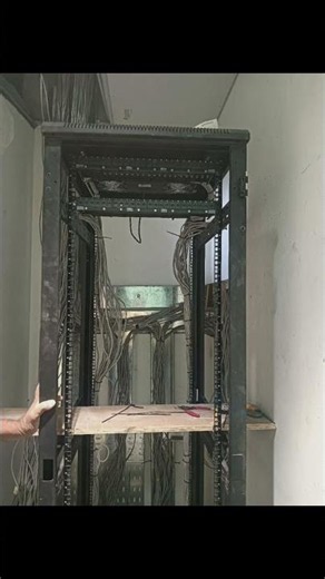 server room transformation #networking #itjobs #networkadministrator #itengineering #shorts