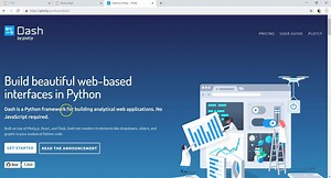 Introduction to Plotly Dash Web Application Development Framework - Part 01
