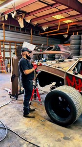 I think we can go wider on the corvette #car #fyp #custom | Mad Max C7