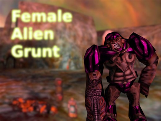 Female Alien Grunt addon - Half-Life