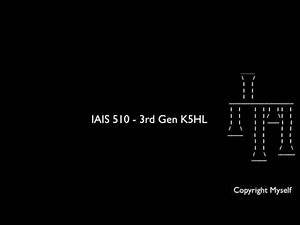 IAIS 510 - 3rd Gen K5HL
