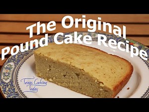 The Original Pound Cake Recipe S5 Ep553