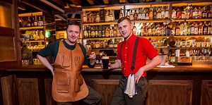 We had drinks at Dead Rabbit, one of world's best bars