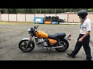 Honda GL500 1979 CX500 Custom Test Ride