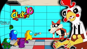 太空人小队探索CLUCY基地 这家伙竟然会隐身与瞬移 #游戏视频 #太空狼人杀 #解说