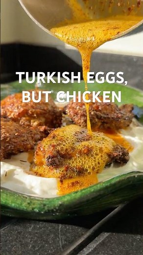 Crispy Za’atar Chicken with Garlic Yoghurt and Spiced Butter!