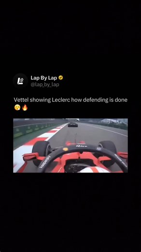 Lap By Lap on Instagram: "💪 Sebastian Vettel’s defensive tactics in Formula 1 were masterful displays of precision and anticipation, often frustrating pursuers like Lewis Hamilton. He excelled at late braking into corners, forcing attackers to back off or risk collision, as seen in his 2018 defensive weave against Hamilton that stayed just within rules. Vettel pushed cars to the track’s edge, using sharp line changes and throttle modulation to rotate the rear aggressively, maintaining speed whi
