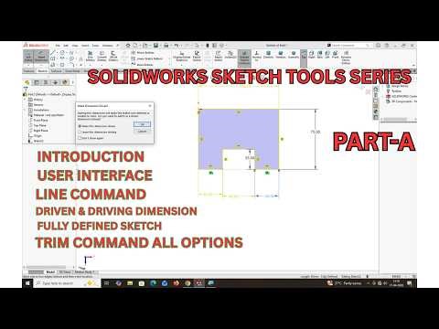 SOLIDWORKS SKETCH TOOLS SERIES (PART- A).