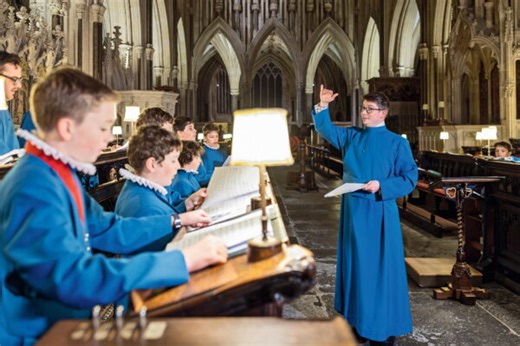 The cathedral choirmaster: 'The thing I love about the Christmas repertoire is the mix of modern and ancient'