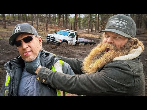 World's Largest Tow Truck Gets STUCK in Mud | Hostage Situation Unfolds
