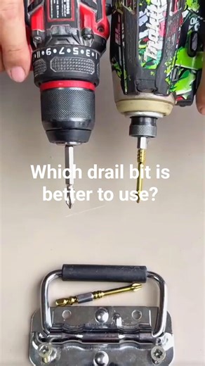 Which drail bit is better to use? #shorts