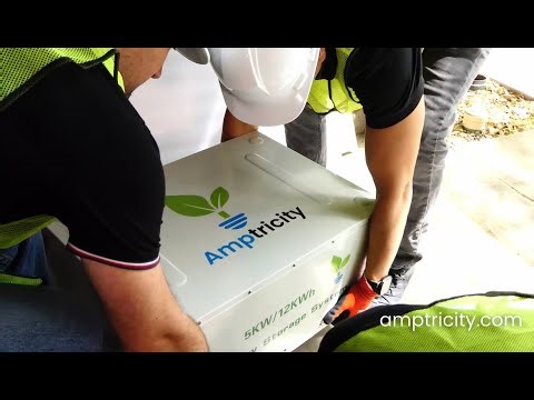 Amptricity Solid State Energy Storage: The First Installation